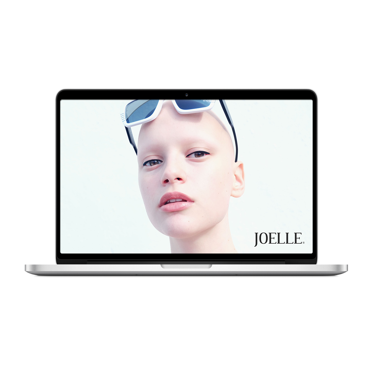 Joelle Wallpaper Artwork (White Sunglasses Picture)